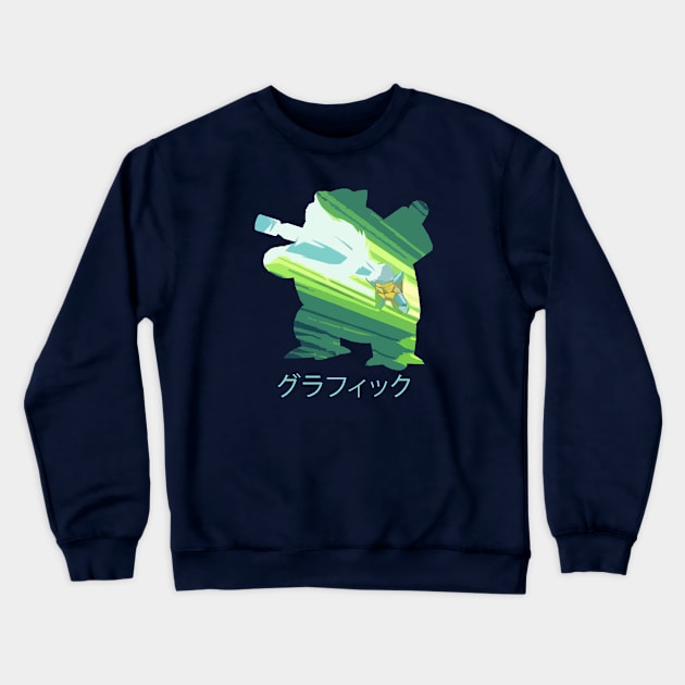 Team Blue Crewneck Sweatshirt by 22GFX